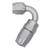 DeatschWerks 6AN Female Swivel 120-Degree Hose End CPE - Anodized DW Titanium