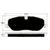 Porterfield AP1098 R4-S Front Brake Pad, Range Rover LR3 D1098 2005-2009