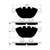 Porterfield AP1151 R4-S Front Brake Pad, BMW M6 Base 5.0L 2008-2010
