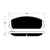 Porterfield AP1351 R4-S Front Brake Pad, Chevrolet Caprice 3.6 2012