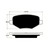 Porterfield AP1377 R4-S Rear Brake Pad, Ford Edge/Explorer/Flex/Taurus/ Lincoln MKS/MKT/MKX Perf Ceramic
