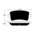 Porterfield AP1430 R4-S Rear Brake Pad, Cadillac XTS 2013-2015