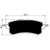 Porterfield AP1510 R4-S Rear Brake Pad, 2011-2013 Infiniti QX56 / 2014-2017 Infiniti QX80