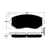 Porterfield AP1539 R4-S Front Brake Pad, 13 Subaru BRZ/13 Legacy 2.5i/13 Scion FR-S