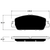 Porterfield AP1654 R4-S Front Brake Pad, Honda Accord 2013-2017