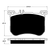 Porterfield AP1670 R4-S Front Brake Pad, Mercedes-Benz SL550 2013-2017