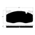 Porterfield AP1738 R4-S Front Brake Pad, BMW 5 Series 2013-2016