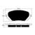 Porterfield AP1903 R4-S Front Brake Pad, Fiat 124 Spider 2017-2019