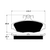 Porterfield AP347 R4-S Rear Brake Pad, 1986-1992 Ford Taurus SHO / 1989-1992 Ford Thunderbird Super Coupe