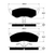 Porterfield AP642 R4-S Front Brake Pad, Dodge Neon 1995-1997
