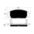 Porterfield AP829 R4-S Front Brake Pad, Acura RSX 2.0L Type-S OE Incl. Shims 2002-2005