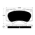 Porterfield AP976 R4-S Front Brake Pad, Toyota 4Runner 2003-2016