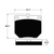 Porterfield AP114 R4-S Front Brake Pad, Nissan 280Z 1975-1978