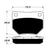 Porterfield AP461 R4-S Rear Brake Pad, WRX Pads 2006-2007