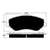 Porterfield AP1273 R4-S Front Brake Pad, Chrysler Town & Country 3.3 2008-2011