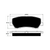 Porterfield AP1793 R4-S Rear Brake Pad, Ford Mustang 5.0L 2015+