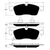 Porterfield AP1904 R4-S Front Brake Pad, Jeep Grand Cherokee 2016+