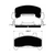 Porterfield AP289 R4-S Front Brake Pad, Buick Skyhawk 1.8 Turbo 1985-1987