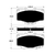 Porterfield AP436 R4-S Front Brake Pad, Toyota 4 Runner 2.4 1990-1991