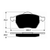 Porterfield AP840 R4-S Front Brake Pad, Audi A4 1.8 Turbo 2003-2004