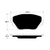 Porterfield AP862 R4-S Front Brake Pad, Toyota RAV 4 2.0 2001-2003