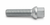 H&R 1455406 54mm Wheel Bolt, M14x1.5 Porsche Ball Seat Silver