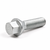 H&R 12256001 60mm Wheel Bolt, M12x1.25 Tapered Seat Silver