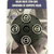 Genuine Volvo Valve Stem Cover, Silver w/ Volvo Logo 8640123