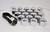 Genuine Volvo 31471082 Genuine Volvo Wheel Bolt Cover Kit, Chrome