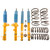 Bilstein B12 2000 Ford Focus LX Front and Rear Suspension Kit