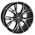 Enkei ONX 18x8 5x110 40mm Offset 72.6mm Bore Black Machined Wheel