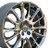 Volvo Genuine Wheels 30671512 17x7.5 Tucana Wheel, Chromed