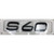 Genuine Volvo 32378247 S60 Black Edition Rear "S60" Emblem (VP-144207)