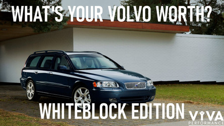 How much is Your Volvo Worth? Whiteblock Edition