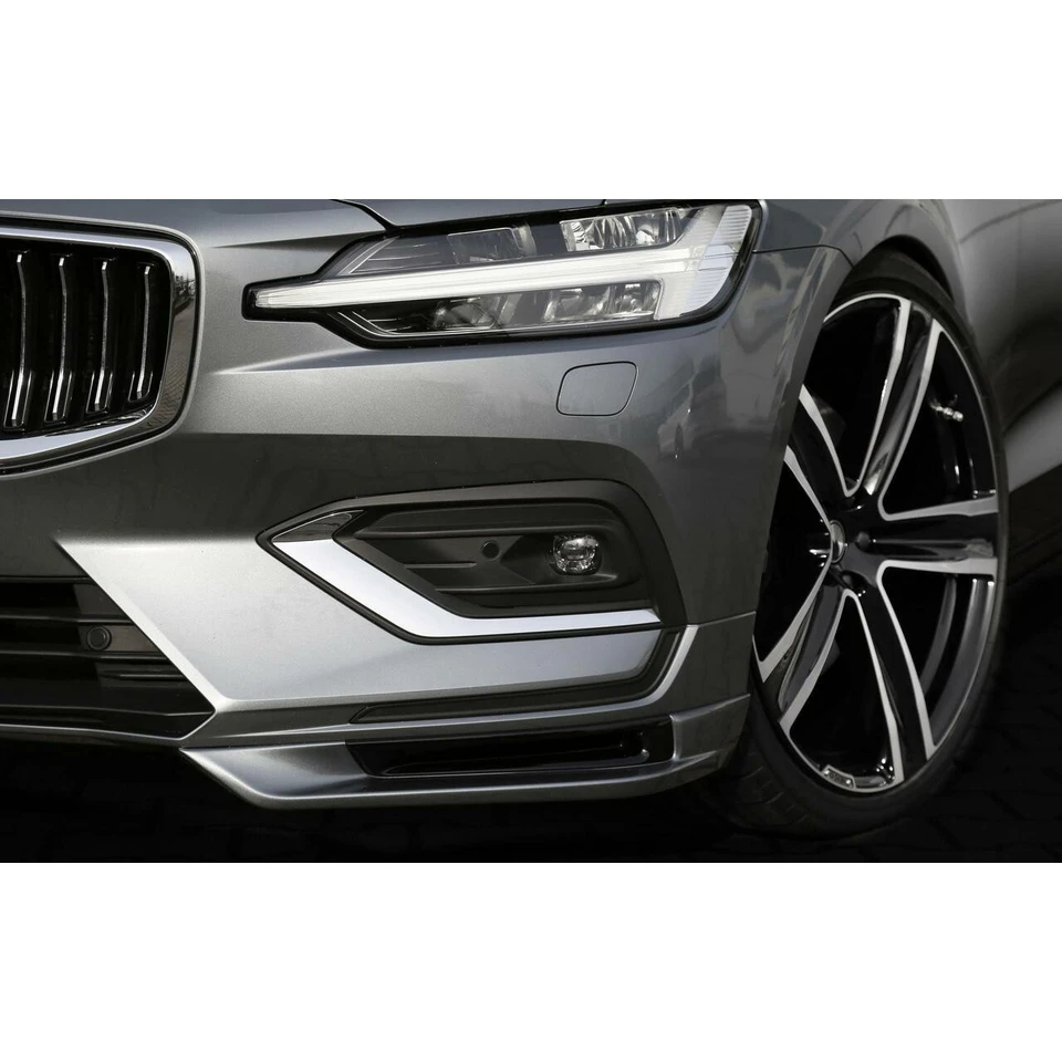 Heico 3-Piece Front Spoiler, Volvo S60/V60 R-Design/Dark Theme MY 2019 ...