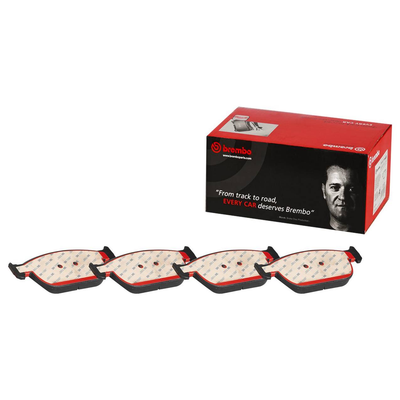 Brembo Prime Brake Pads 前後セット マツダ ボルボ Brembo Premium NAO Ceramic Front Brake Pads, Volvo S60/V60, S90