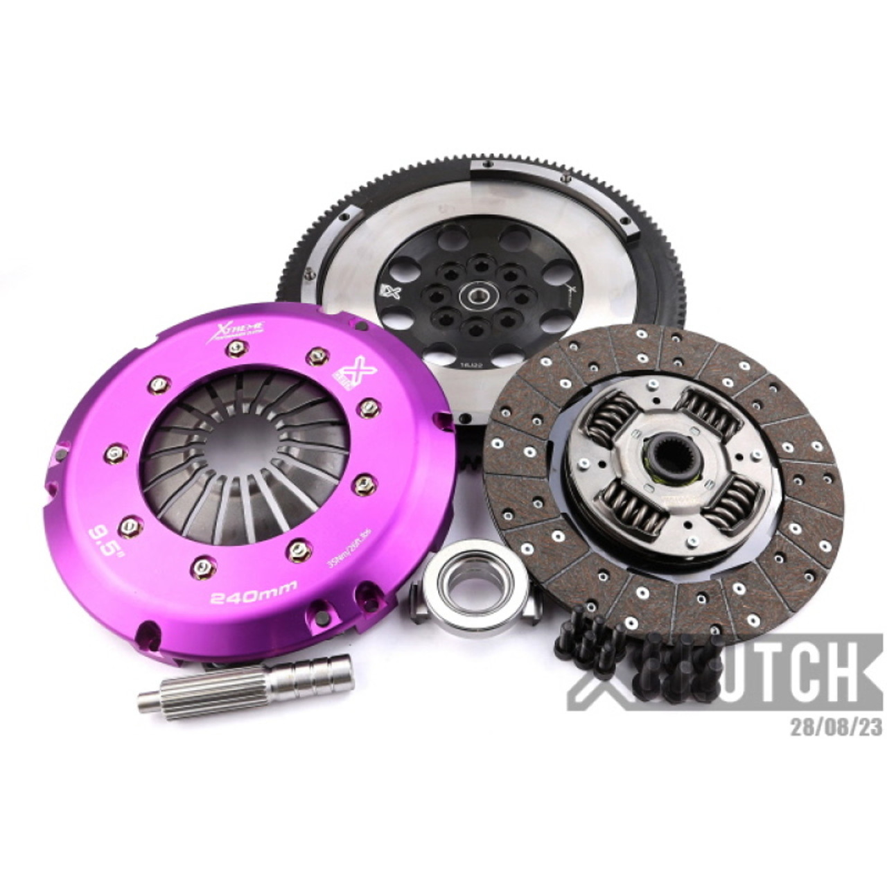 ぎっち XClutch XKSU24590-1A Stage 1 Sprung Organic Clutch Kit, 13-20
