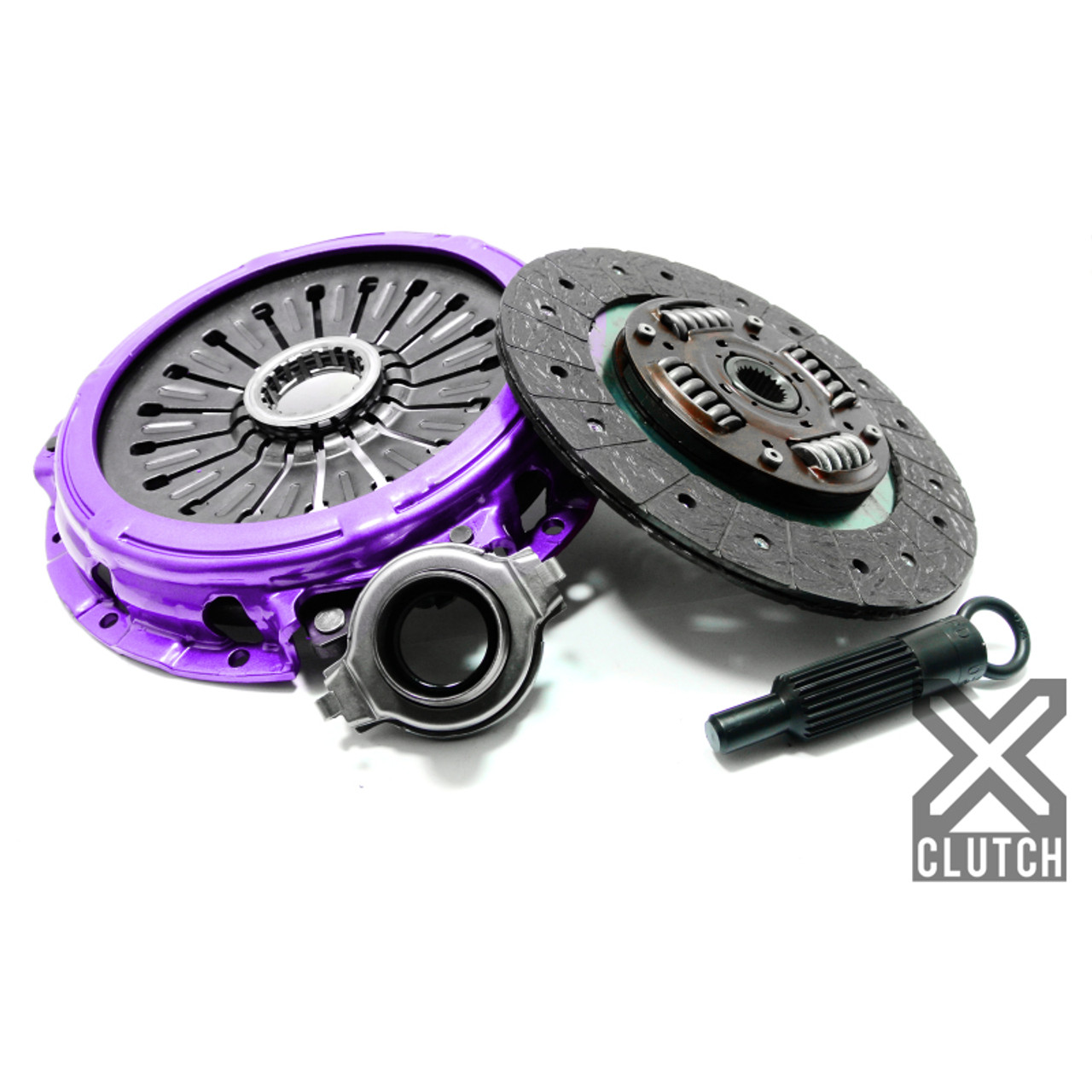 きみ！！ XClutch XKMI24011-1A Stage 1 Sprung Organic Clutch Kit, 07-17
