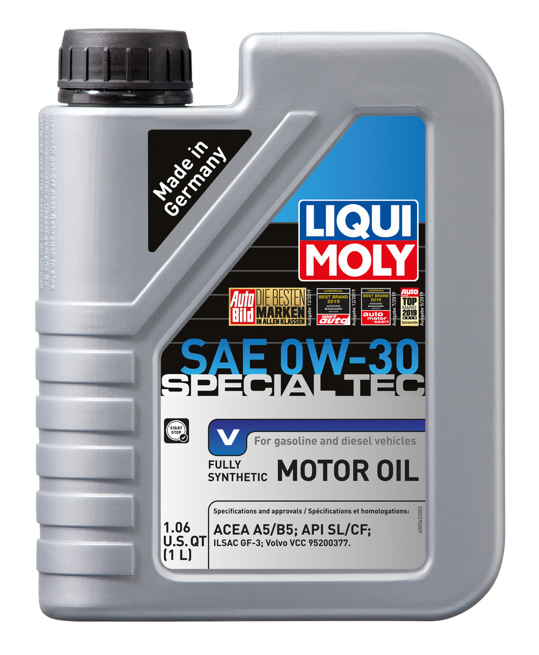 Liqui Moly Special Tec V 0W-30 Engine Oil, 1L (1.05qt)