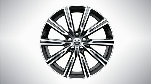 19" 5-Multi Spoke Black Diamond Cut