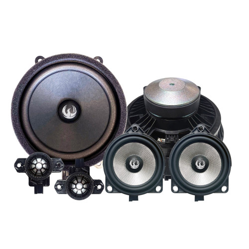 Phoenix Gold ZDSV1 3-Way Plug & Play Speaker Kit System, Front