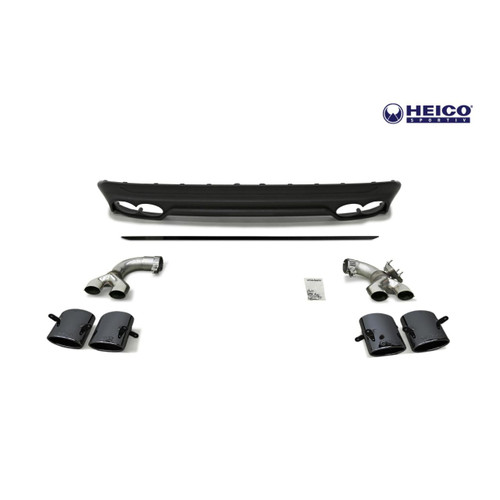 Heico Rear Skirt and Quad Exhaust Tips, XC60 B5 - ViVA Performance