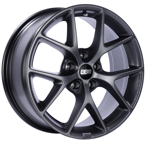 BBS SR 17x7.5 5x108 ET45 Satin Grey PFS/Clip-Required - 70mm