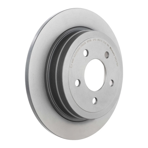 Brembo 08.C276.11 Rear Premium UV Coated OE Equivalent Rotor, Ford ...