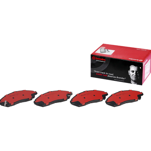 Brembo P28105N Premium NAO Ceramic Front Brake Pads, Acura MDX