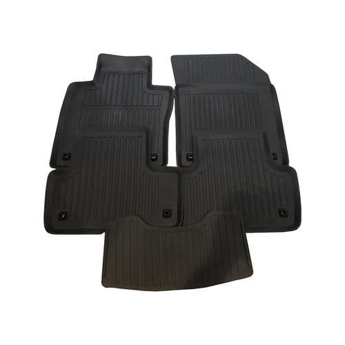 Genuine Volvo Charcoal Plastic Floor Mats, Volvo XC40 T4/T5/B4/B5