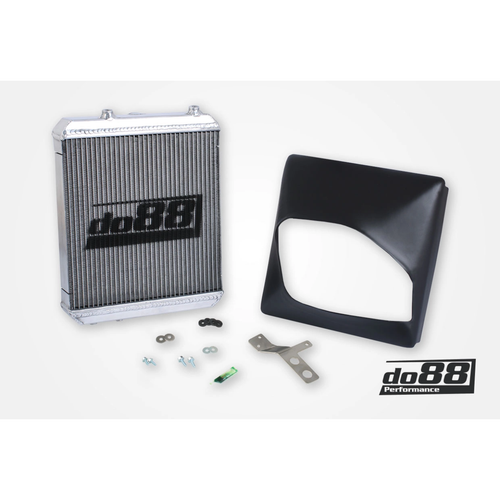 do88 Aluminum Remote Radiator, BMW M2 (F87) 15‑18 - ViVA Performance