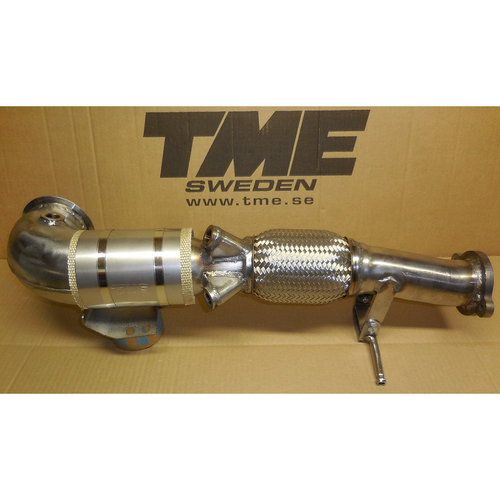 TME 4in Downpipe, Volvo S60/V60, S90, XC60/XC90 T8 Models