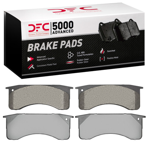 DFC 5000 Advanced Semi-Metallic Front/Rear Brake Pads, Blue Bird ALL ...