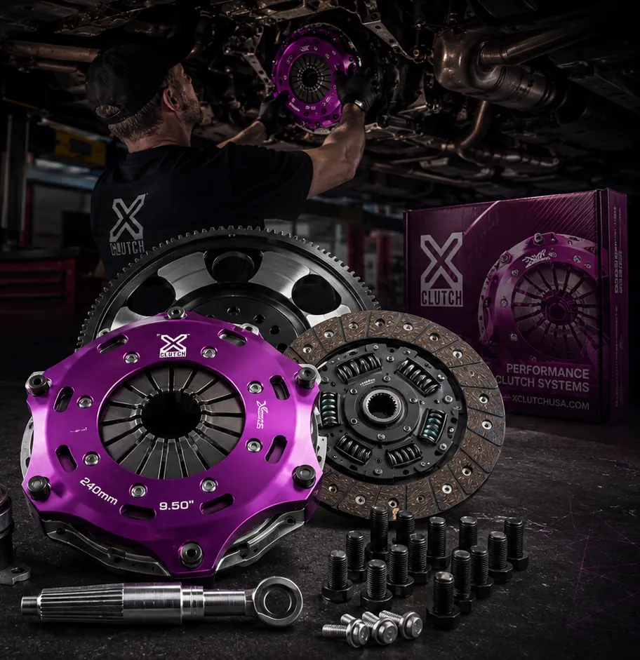 XClutch clutch system prepared in a professional workshop